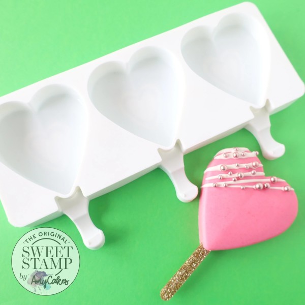 Sweet Stamp Popsicle HEART Mould