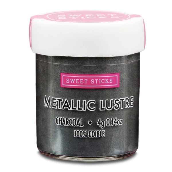 Sweet Sticks Edible Lustre CHARCOAL 4 g