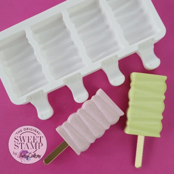 Sweet Stamp Popsicle ZIG ZAG Mould